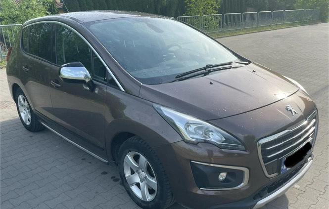 Peugeot 3008 cena 41000 przebieg: 227500, rok produkcji 2014 z Warszawa małe 56